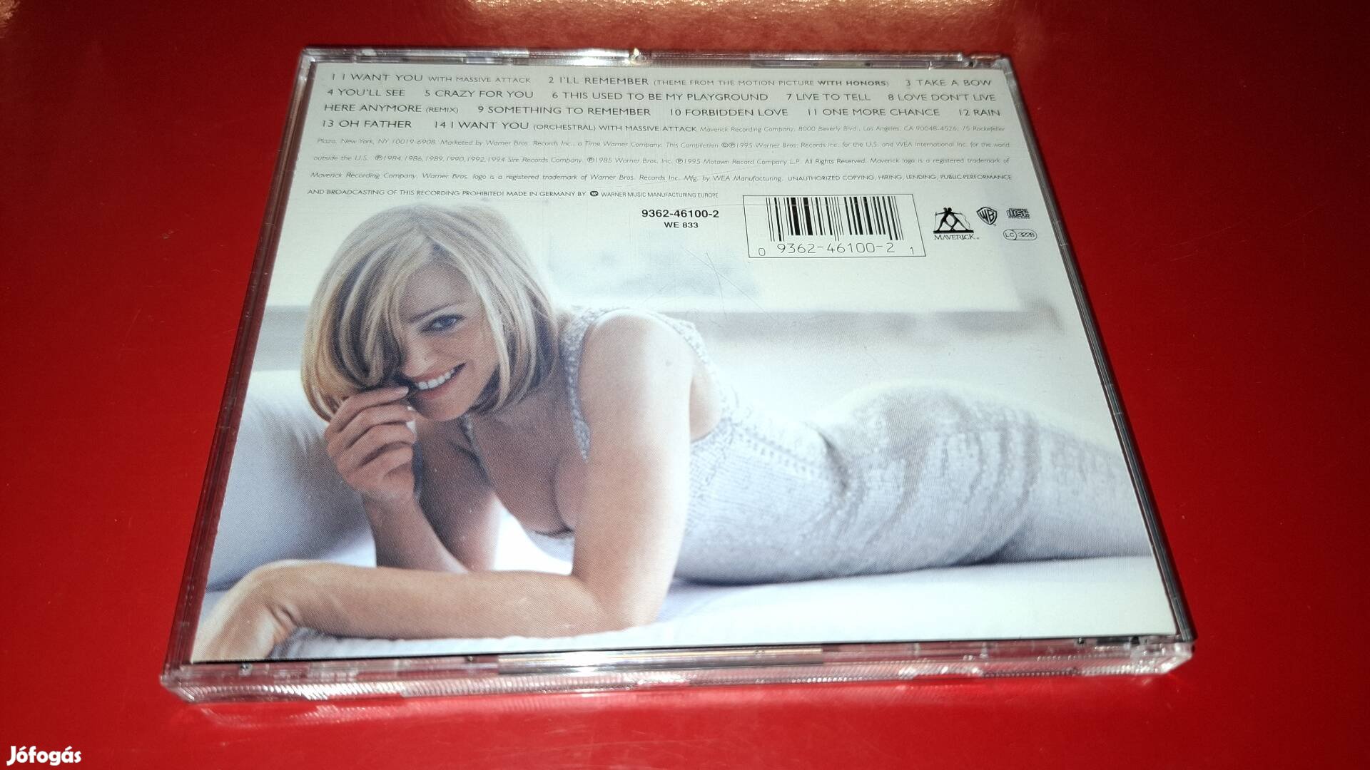 Madonna Something to remember Cd 1995